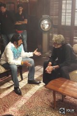 Balakrishna And Krishna Vamsi Visit Amitabh RGV Sarkar 3 Movie Set